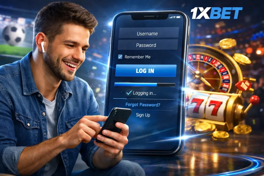 1xBet Login Steps Clear