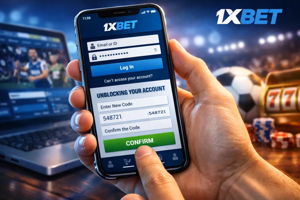 1xBet Unblocking Your Account