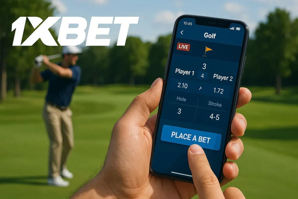 1xBet winning Golf Betting strategies