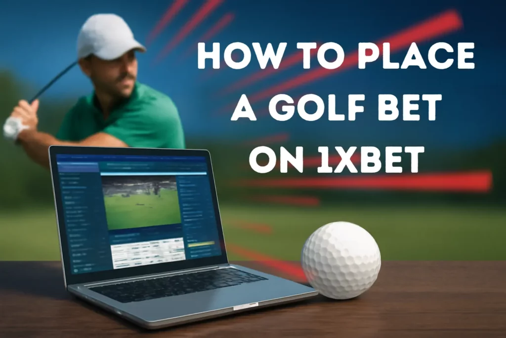 How to place a Golf Bet 1xBet Spain 